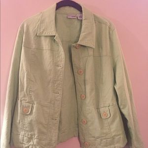 Kim Rogers Green Jacket